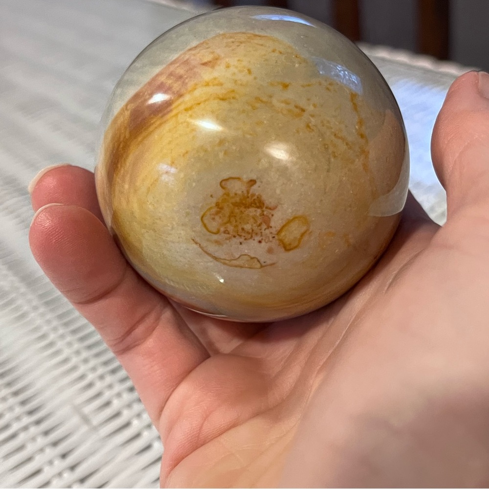 Polychrome Jasper Sphere - Picture 11 of 15